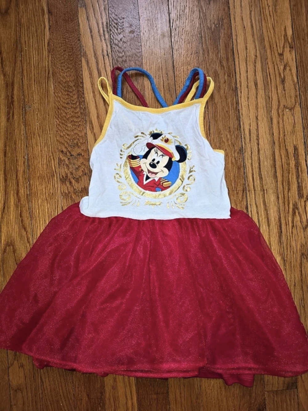 Disney Cruise Line Wish Mickey Mouse dress in Red & White